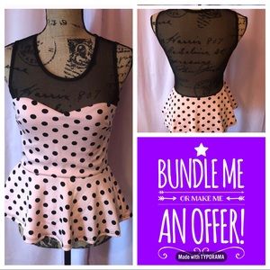 Cute polka dot blouse